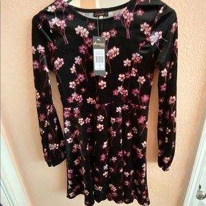 Ella Moss Girls Velour Dress